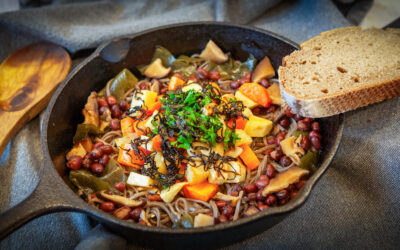 Azuki & Knol in Miso-shiitakebouillon